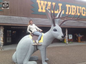 Jackalopes have really been overfed by tourists!  LOL!