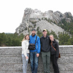 Gerri, Phil, Kevin, Kathryn at Mount Rushmore.